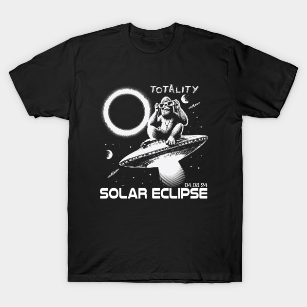 Total  Solar Eclipse 2024 Totality April 8 T-Shirt by Giftyshoop